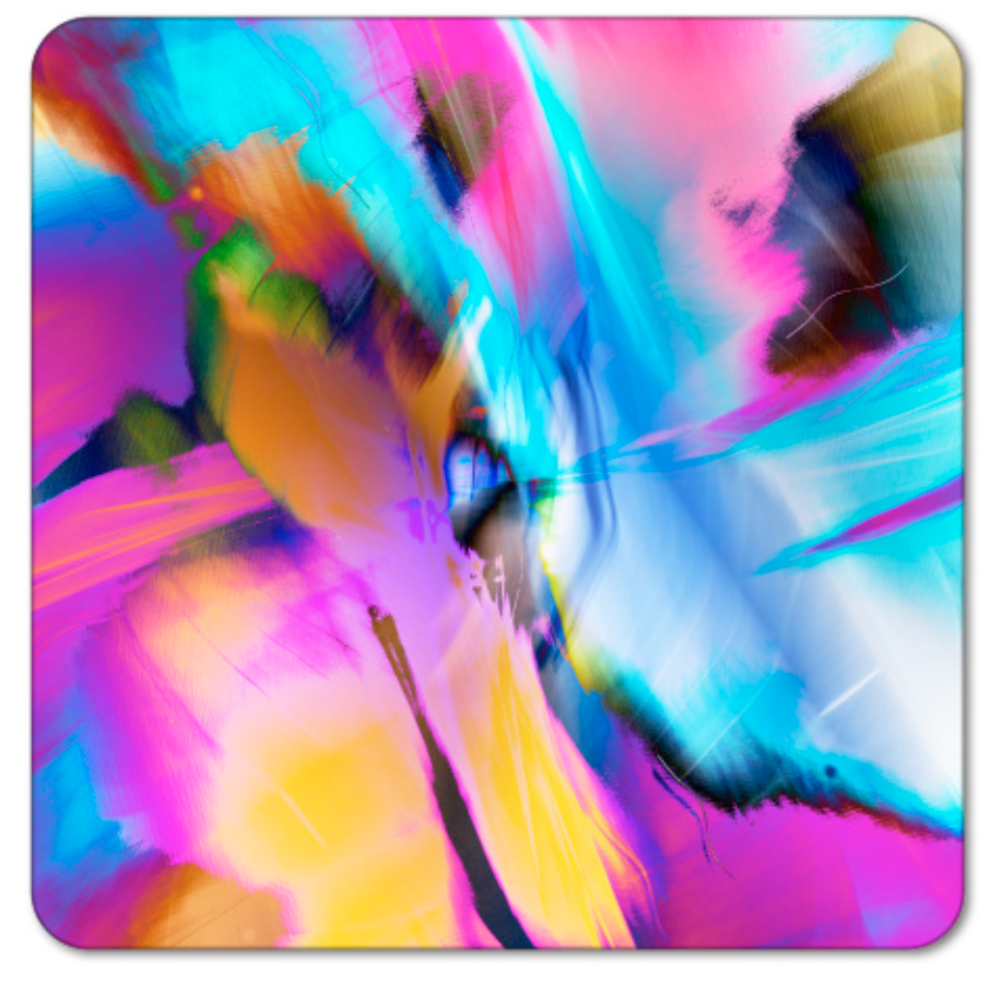 More Than A Splash Of Color Coasters (4 pack)