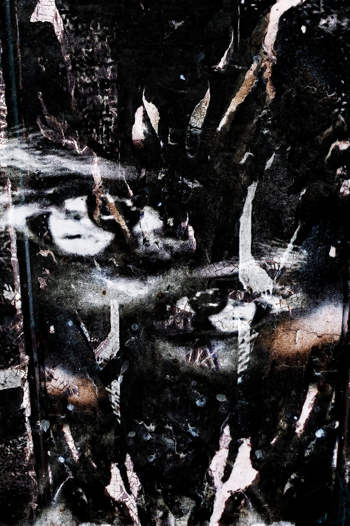 Disappear Through The Cracks Photo Print