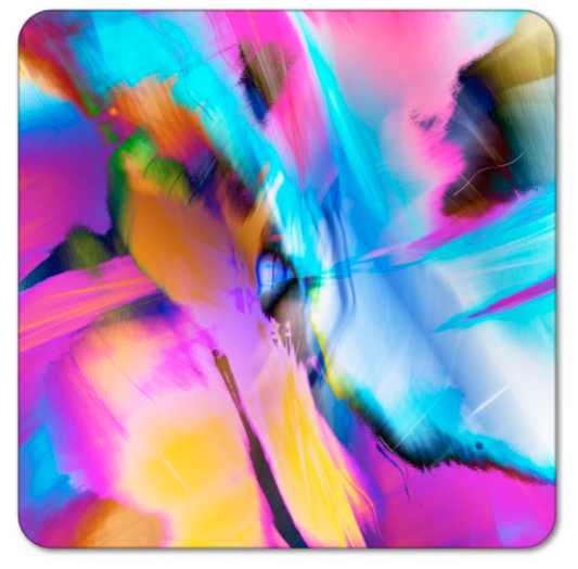 More Than A Splash Of Color Coasters (4 pack)